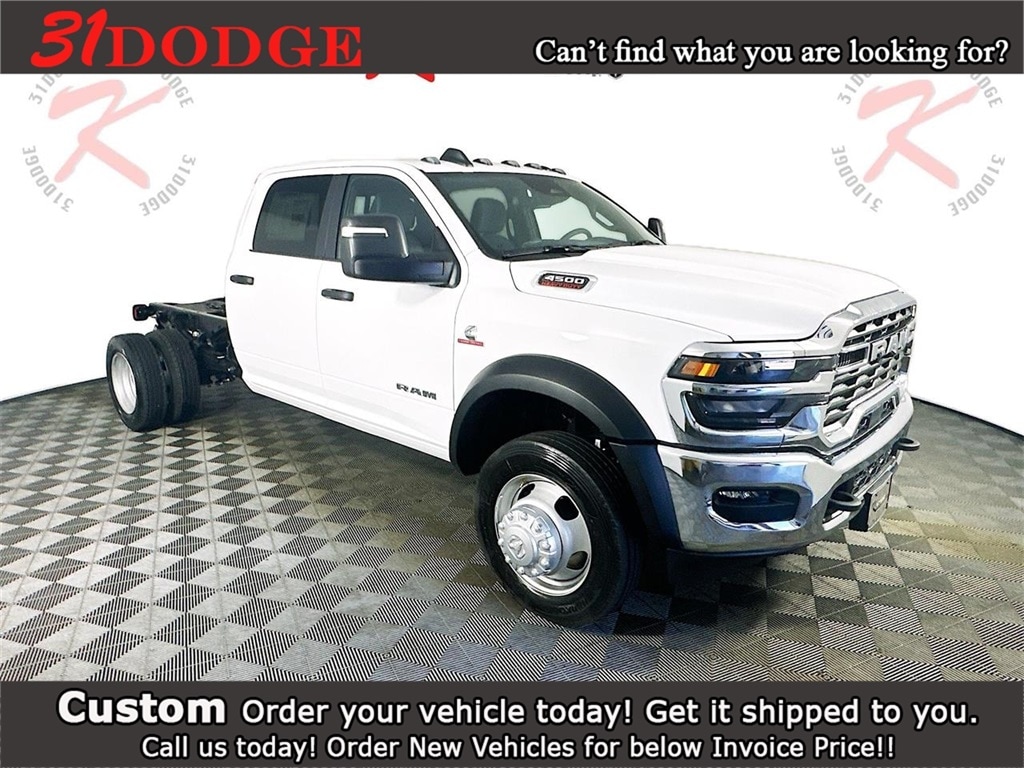 New 2025 Ram 4500 Chassis Tradesman 60CA Dually Truck Crew Cab