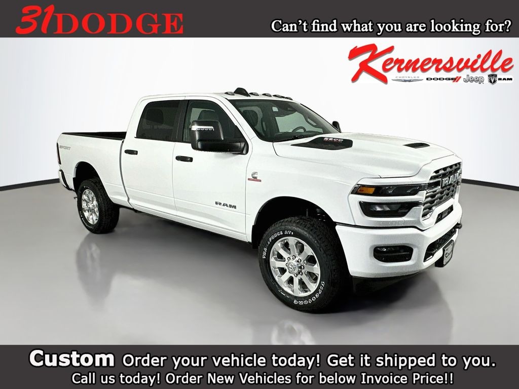 New 2027 Ram 2500 Big Horn 12in Truck Crew Cab
