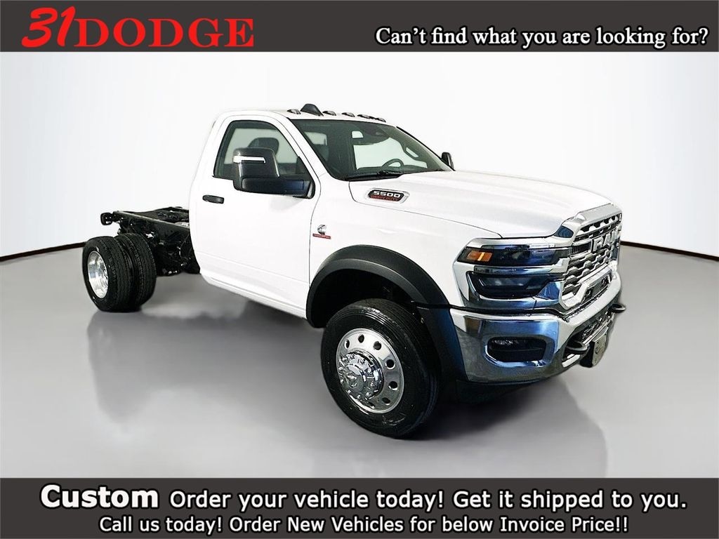 New 2026 Ram 5500 Chassis Tradesman 60CA Dually Truck Regular Cab