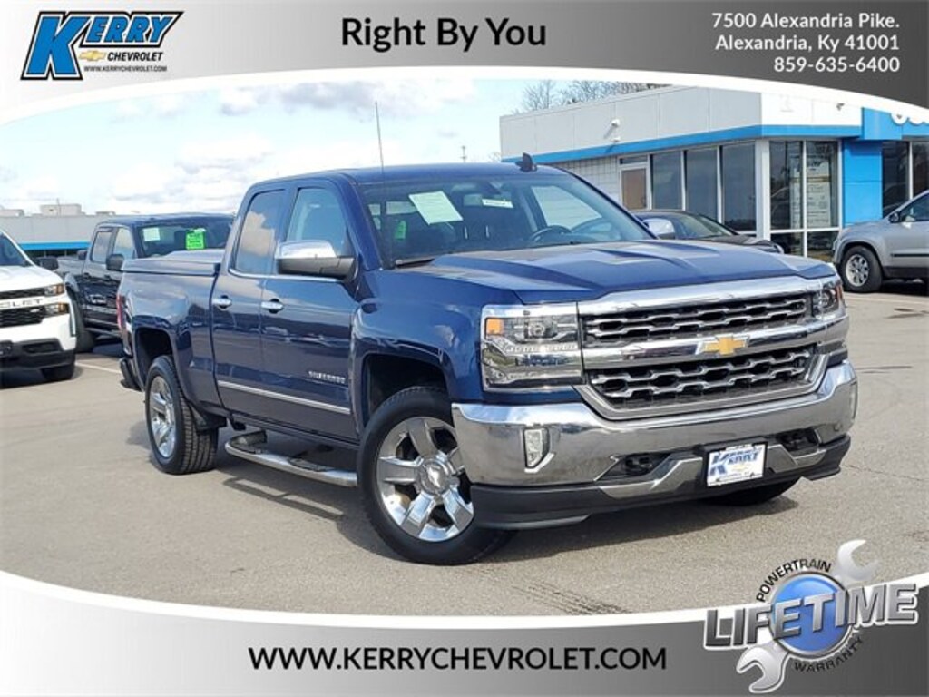 Used 2017 Chevrolet Silverado 1500 LTZ Truck Double Cab