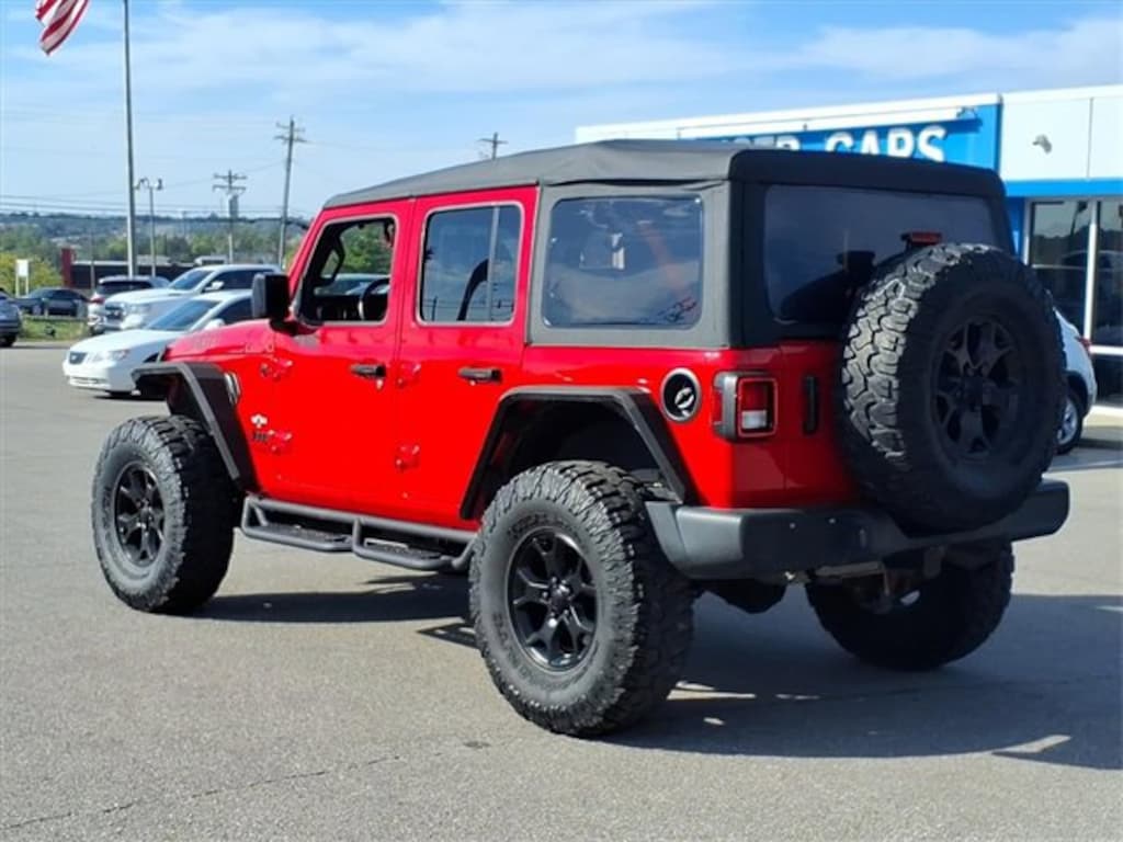 Used 2021 Jeep Wrangler Unlimited Willys SUV