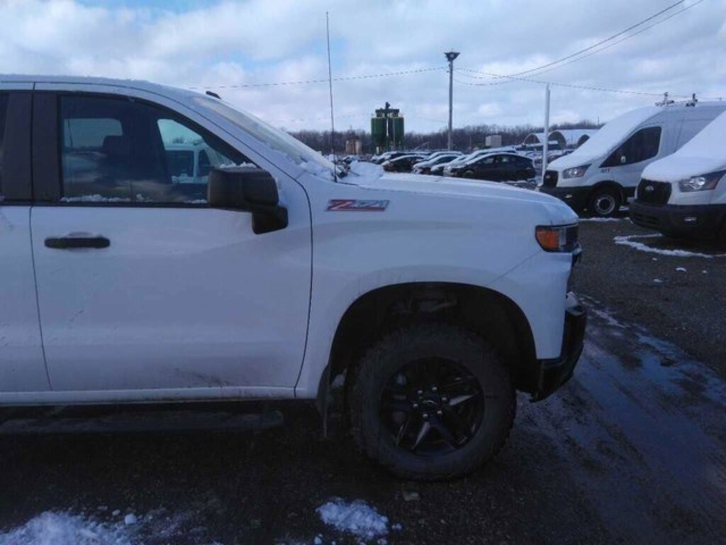 Used 2021 Chevrolet Silverado 1500 Custom Trail Boss Truck Crew Cab