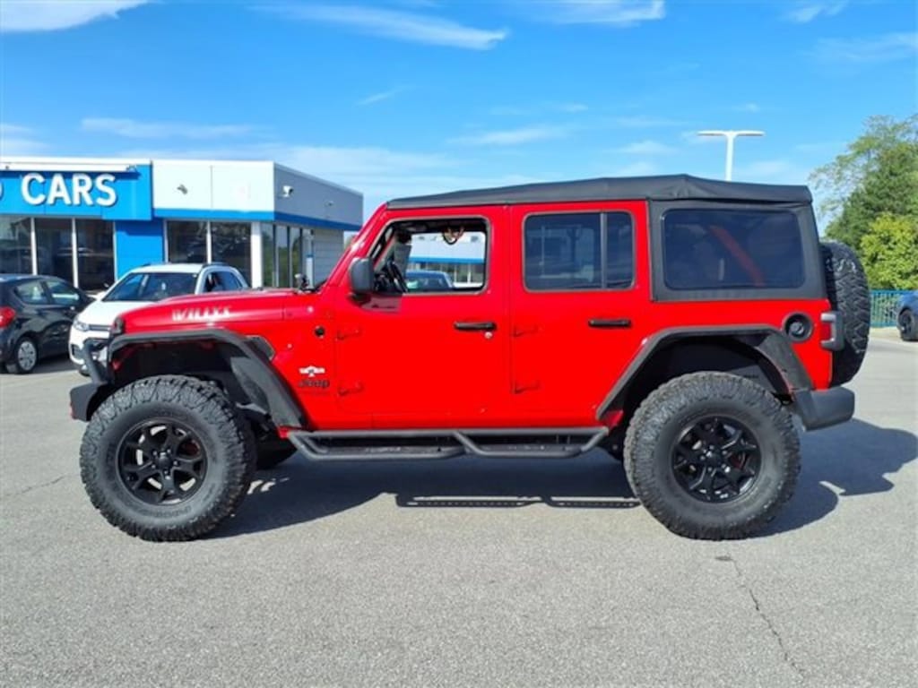 Used 2021 Jeep Wrangler Unlimited Willys SUV
