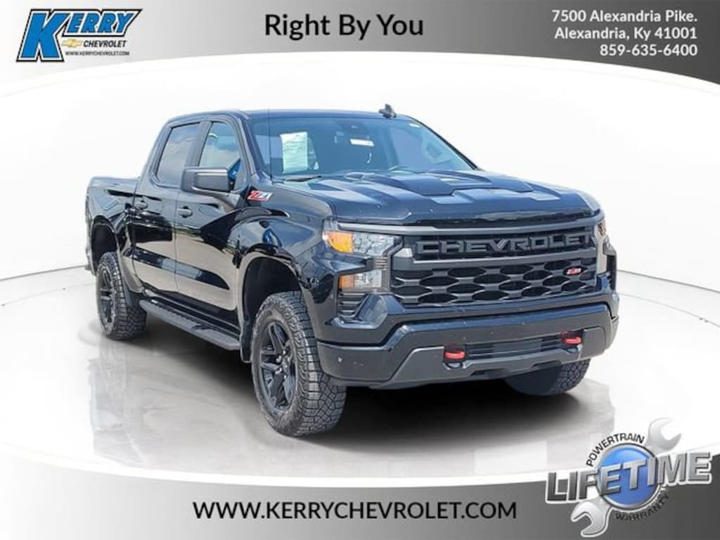 Used 2024 Chevrolet Silverado 1500 Custom Trail Boss Truck Crew Cab