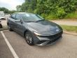 Used 2024 Hyundai Elantra Hybrid Blue Sedan
