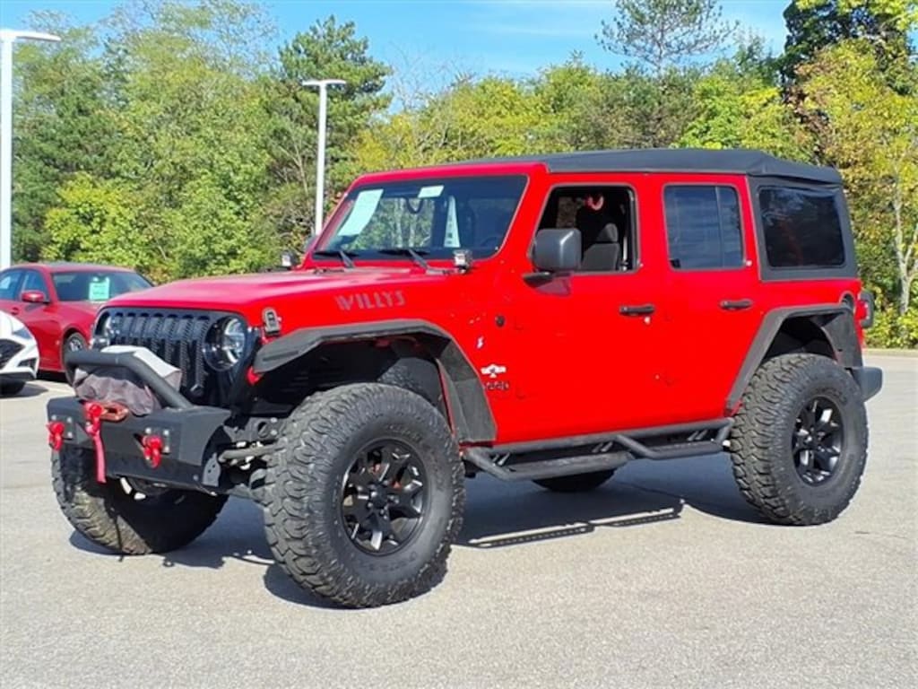 Used 2021 Jeep Wrangler Unlimited Willys SUV