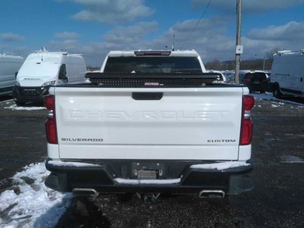 Used 2021 Chevrolet Silverado 1500 Custom Trail Boss Truck Crew Cab