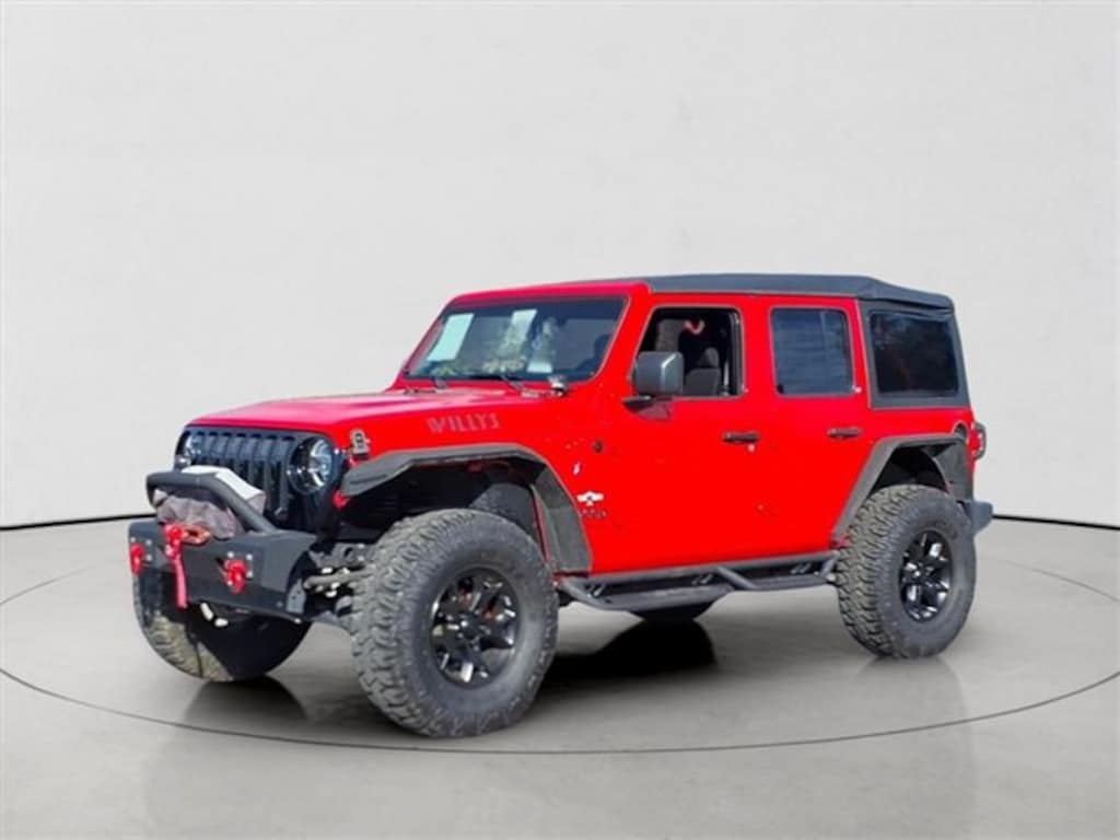 Used 2021 Jeep Wrangler Unlimited Willys SUV