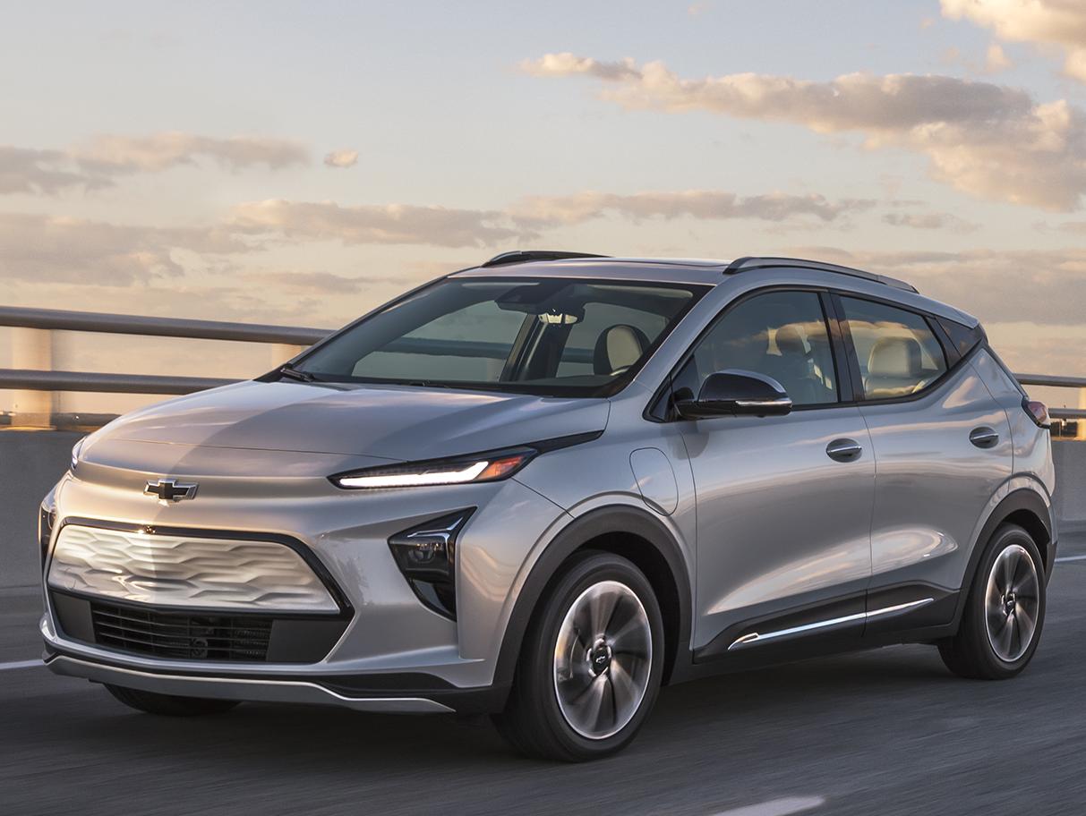 Chevy electric sale cars 2021