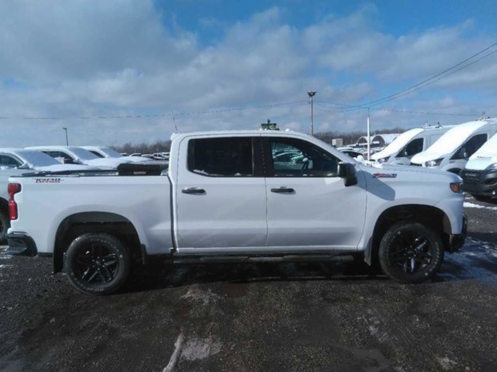Used 2021 Chevrolet Silverado 1500 Custom Trail Boss Truck Crew Cab