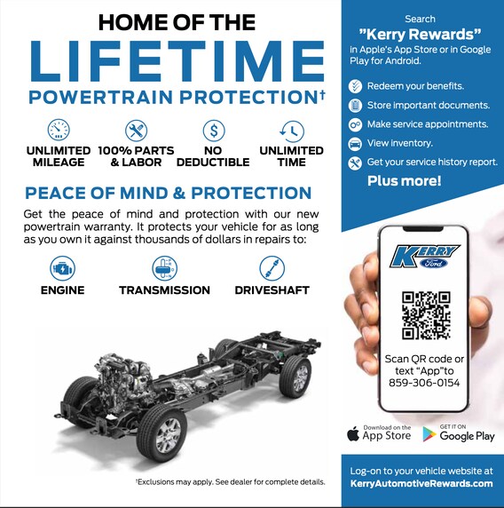 Receive a Lifetime Engine Warranty When You Buy with Knight Ford