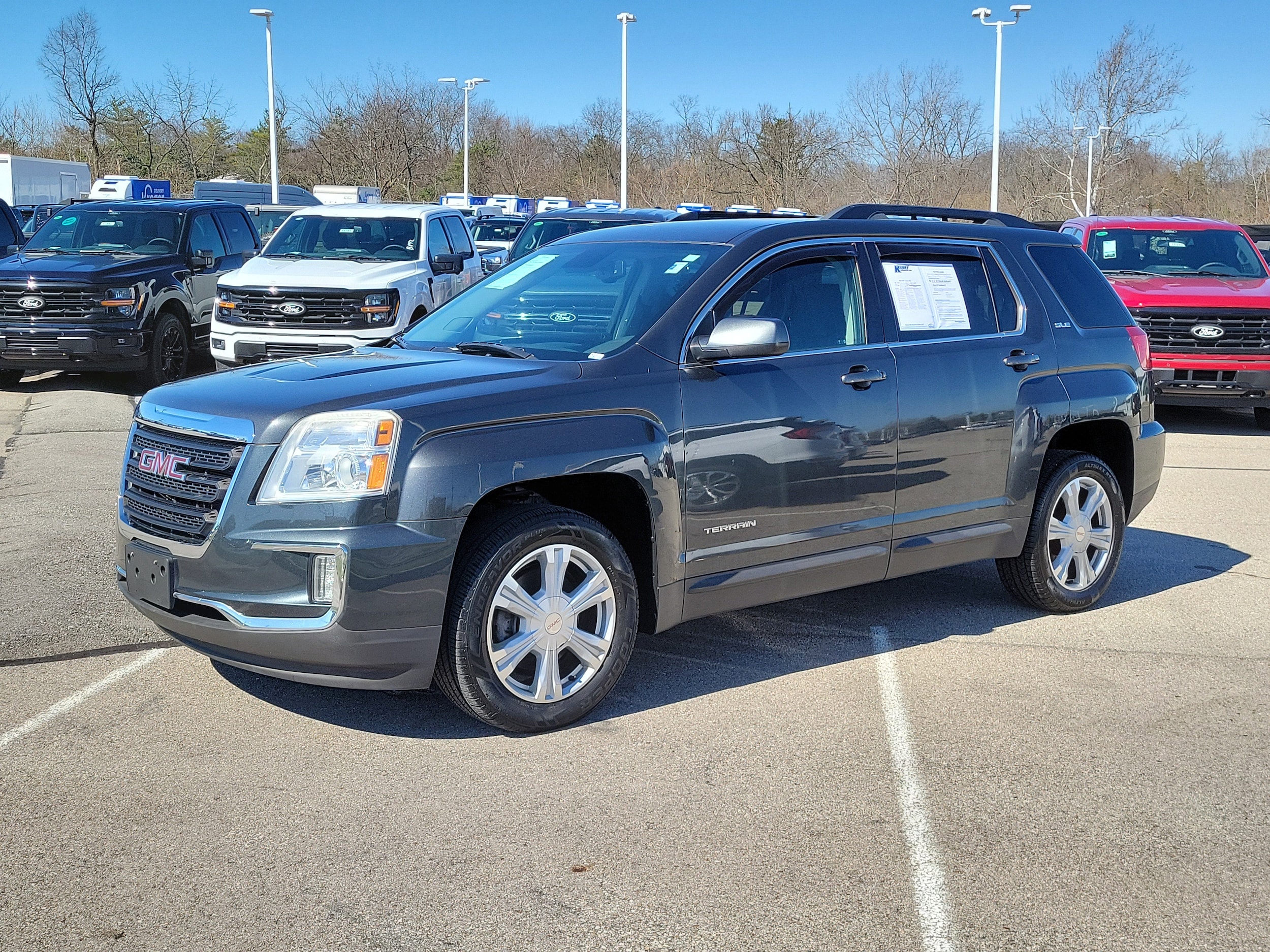 Used 2017 GMC Terrain SLE-2 with VIN 2GKALNEK9H6309122 for sale in Cincinnati, OH
