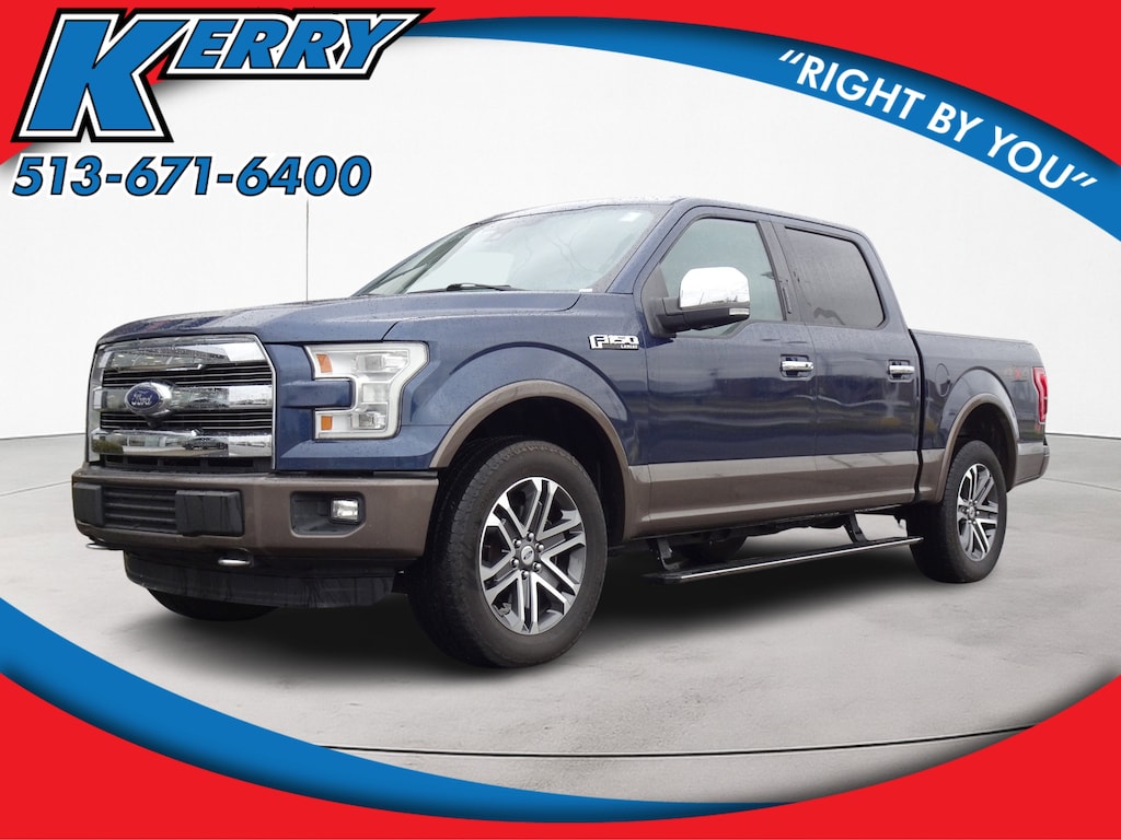 Used 2016 Ford F-150 Lariat Truck SuperCrew Cab