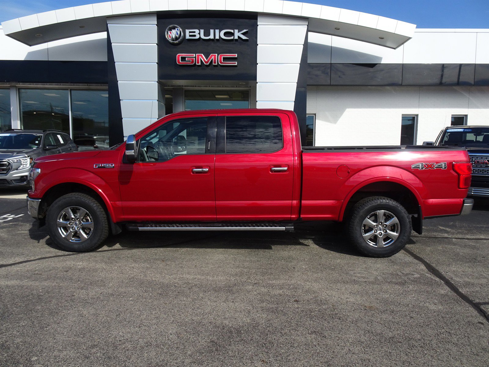 Used 2020 Ford F-150 Lariat with VIN 1FTFW1E44LFB57025 for sale in Cincinnati, OH