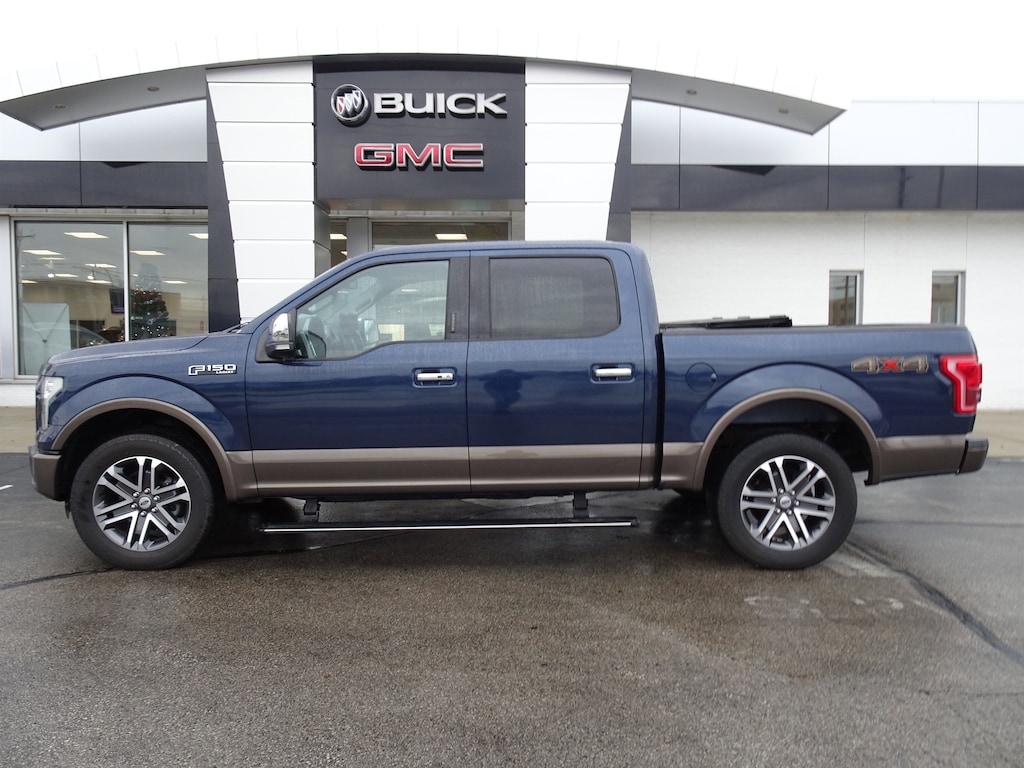 Used 2016 Ford F-150 Lariat Truck SuperCrew Cab