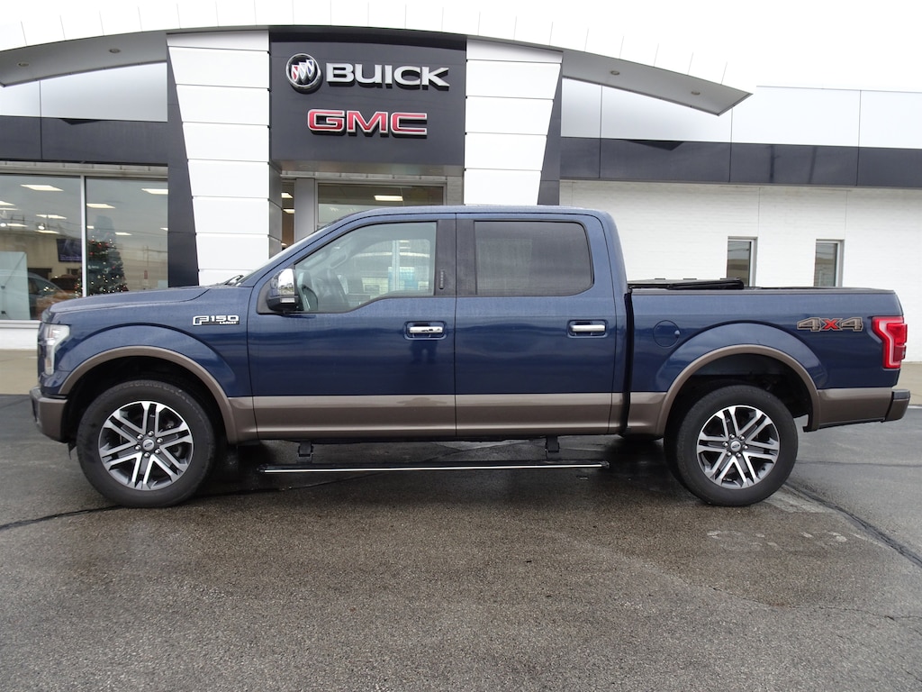 Used 2016 Ford F-150 Lariat Truck SuperCrew Cab