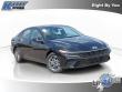 New 2026 Hyundai Elantra Hybrid Blue Sedan
