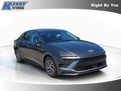 2026 Hyundai Sonata Hybrid Blue Sedan