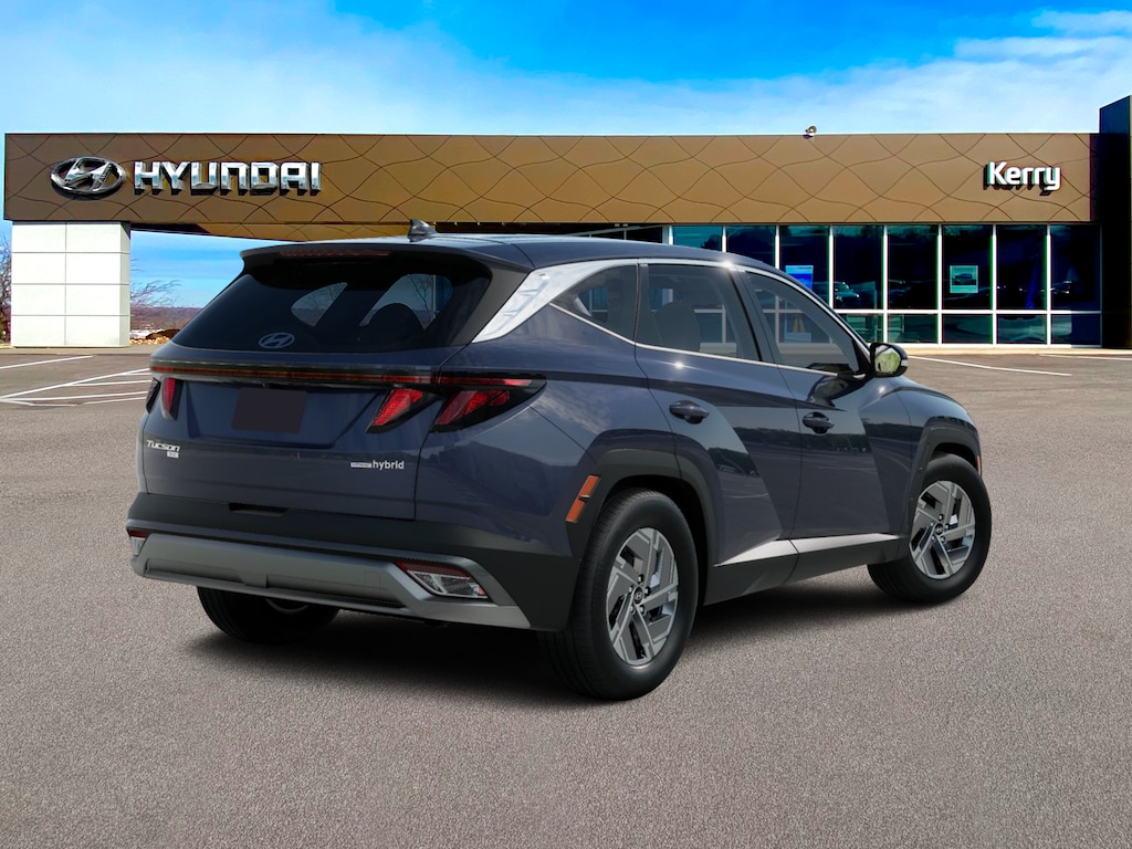 New 2026 Hyundai Tucson Hybrid Blue SUV