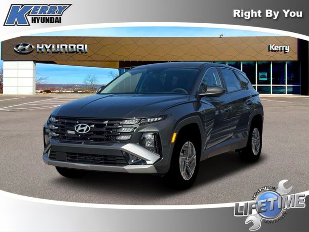 New 2026 Hyundai Tucson Hybrid Blue SUV