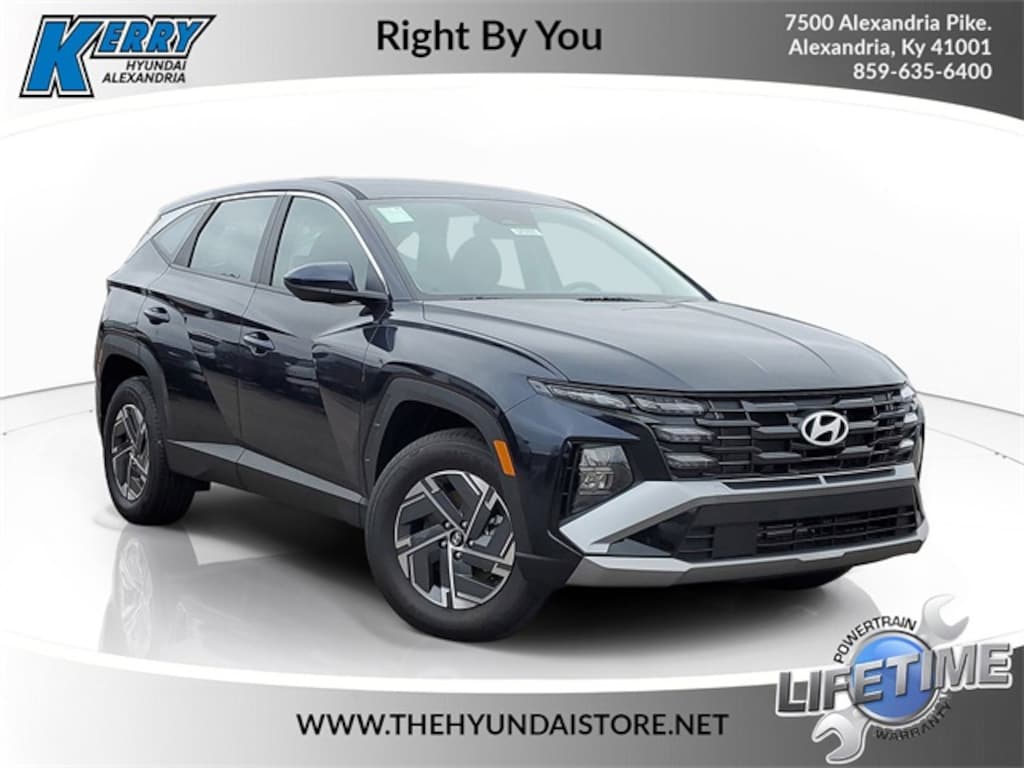 New 2026 Hyundai Tucson Hybrid Blue SUV