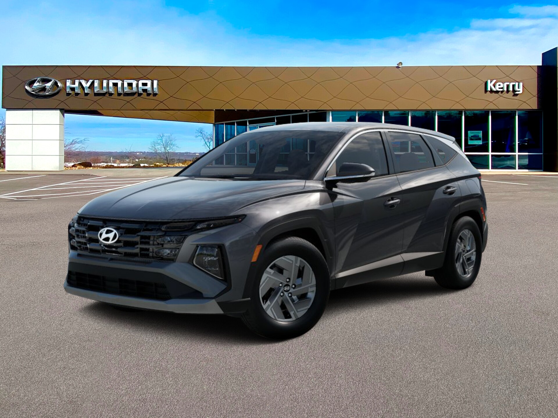 2026 Hyundai Tucson Hybrid Blue photo 2