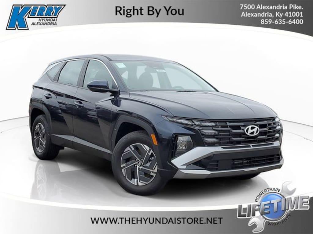 New 2026 Hyundai Tucson Hybrid Blue SUV