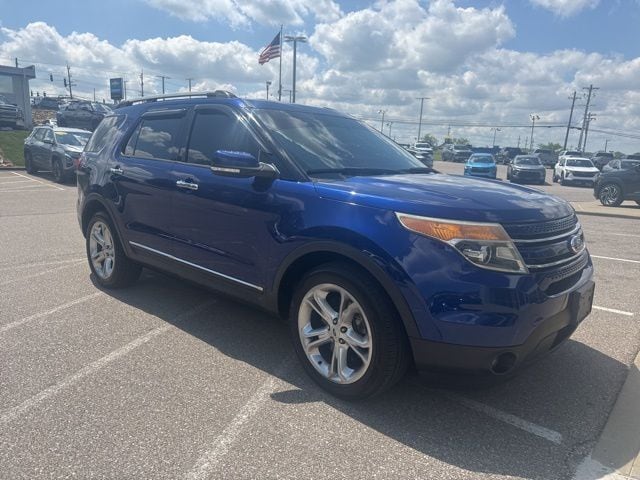 Used 2015 Ford Explorer Limited with VIN 1FM5K8F81FGA56116 for sale in Alexandria, KY