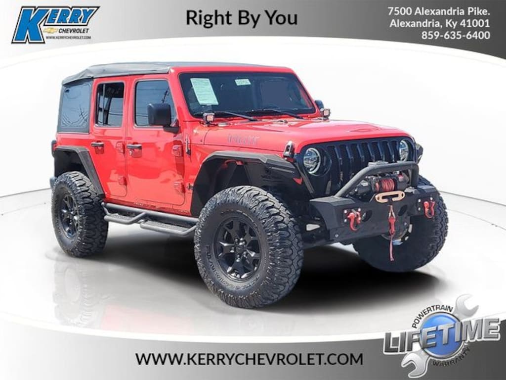 Used 2021 Jeep Wrangler Unlimited Willys SUV