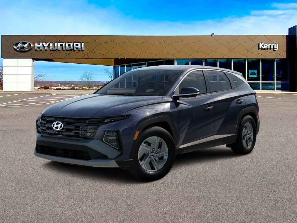 New 2026 Hyundai Tucson Hybrid Blue SUV