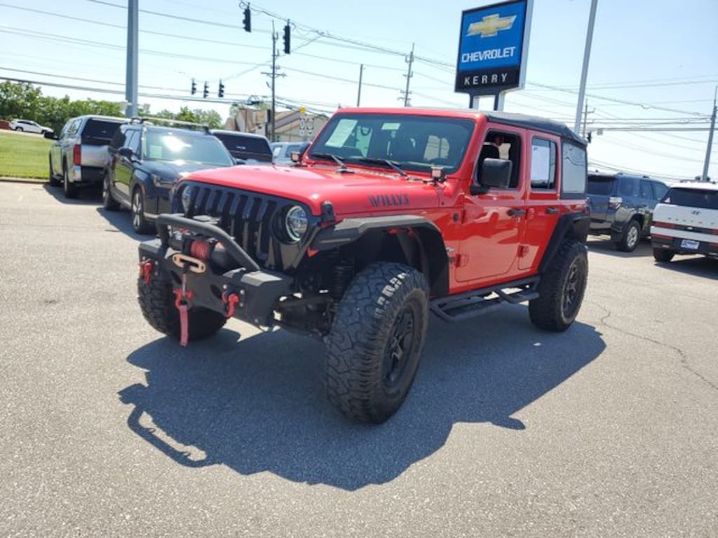 Used 2021 Jeep Wrangler Unlimited Willys SUV