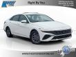 New 2026 Hyundai Elantra Hybrid Blue Sedan