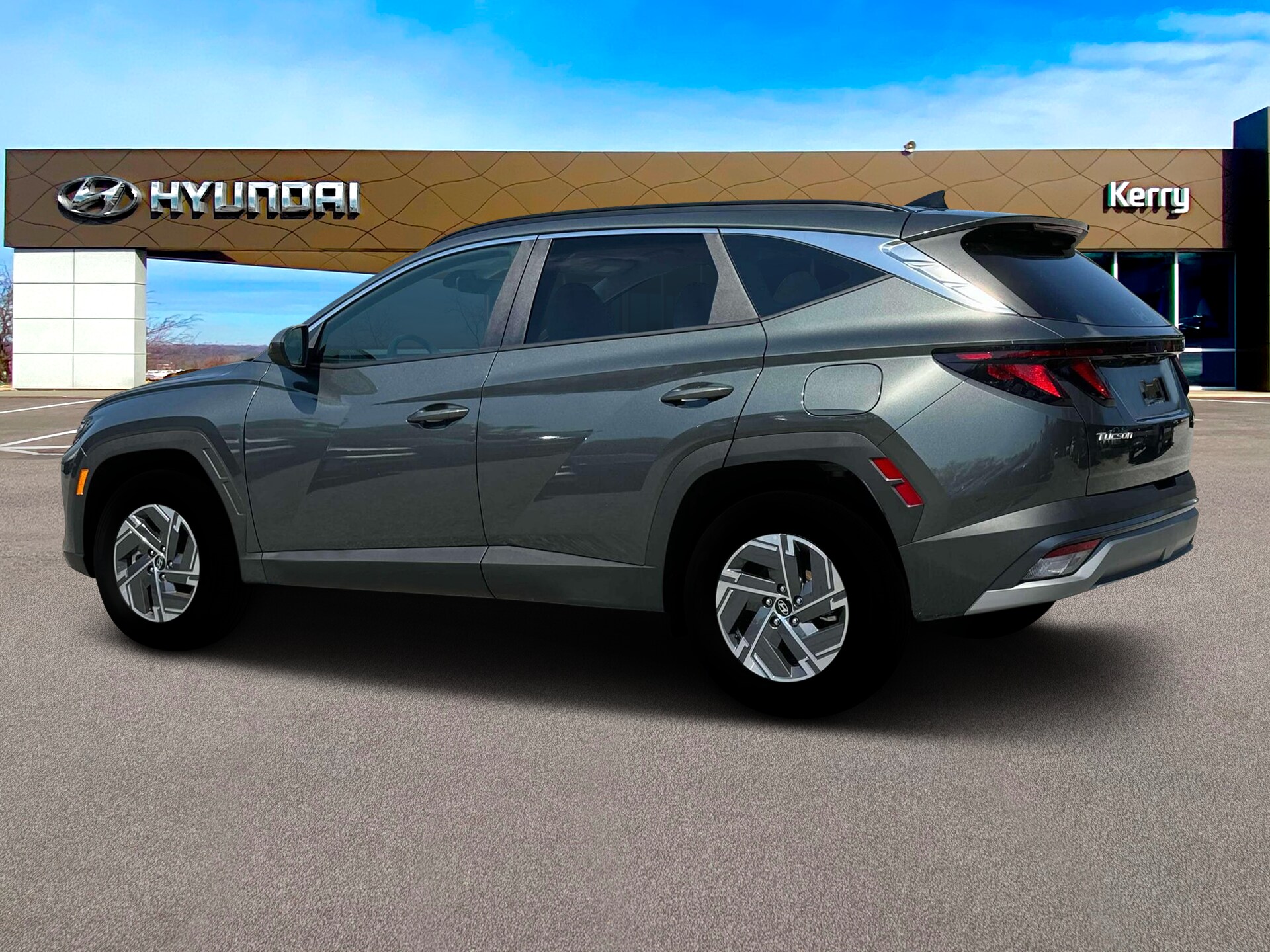 2025 Hyundai Tucson Hybrid Blue photo 3