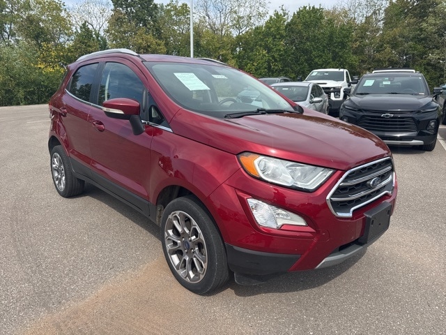 Used 2019 Ford Ecosport Titanium with VIN MAJ6S3KL6KC254378 for sale in Alexandria, KY