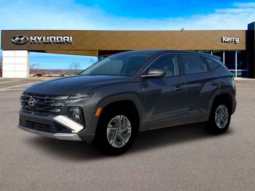 New 2026 Hyundai Tucson Hybrid Blue SUV
