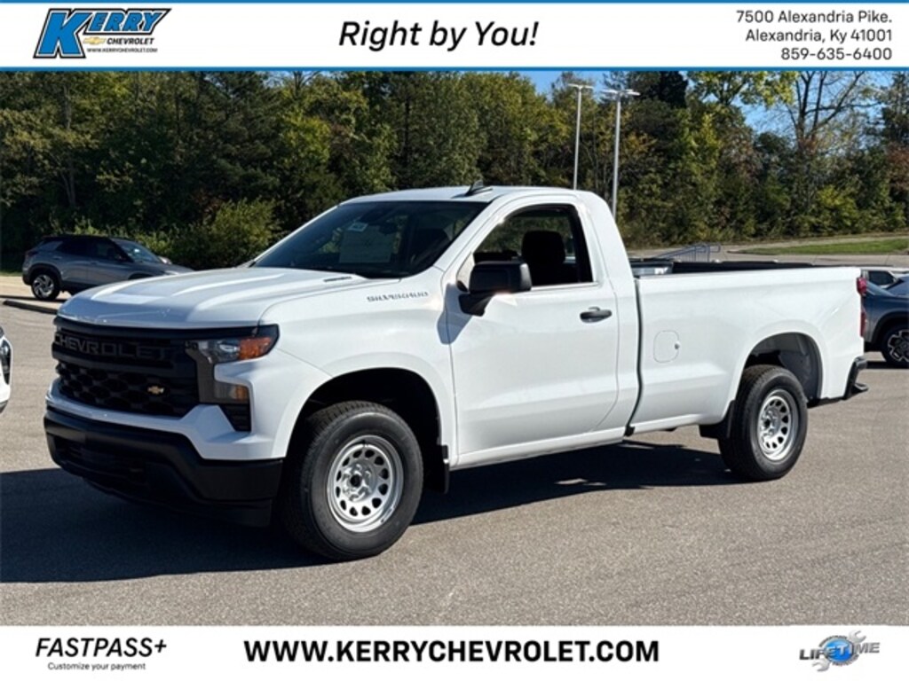 New 2026 Chevrolet Silverado 1500 2WD Regular Cab Long Bed WT Truck