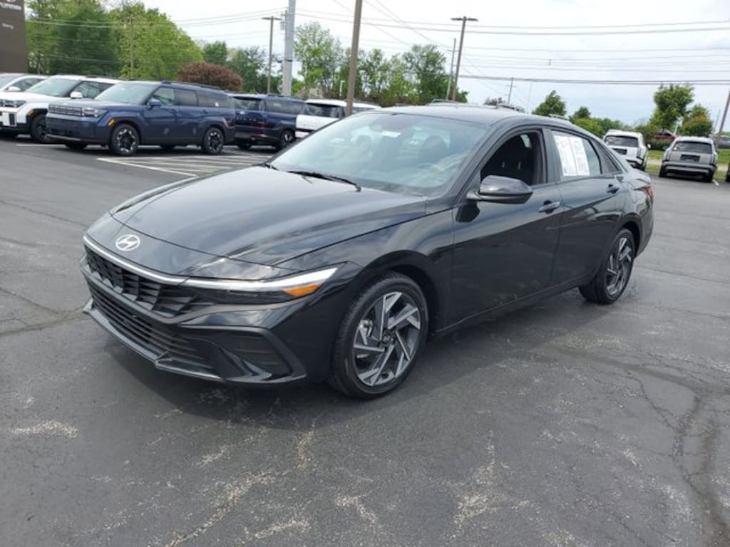 Certified 2025 Hyundai Elantra Hybrid SEL Sport Sedan