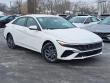 New 2026 Hyundai Elantra Hybrid Blue Sedan