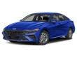 New 2026 Hyundai Elantra Hybrid Blue Sedan