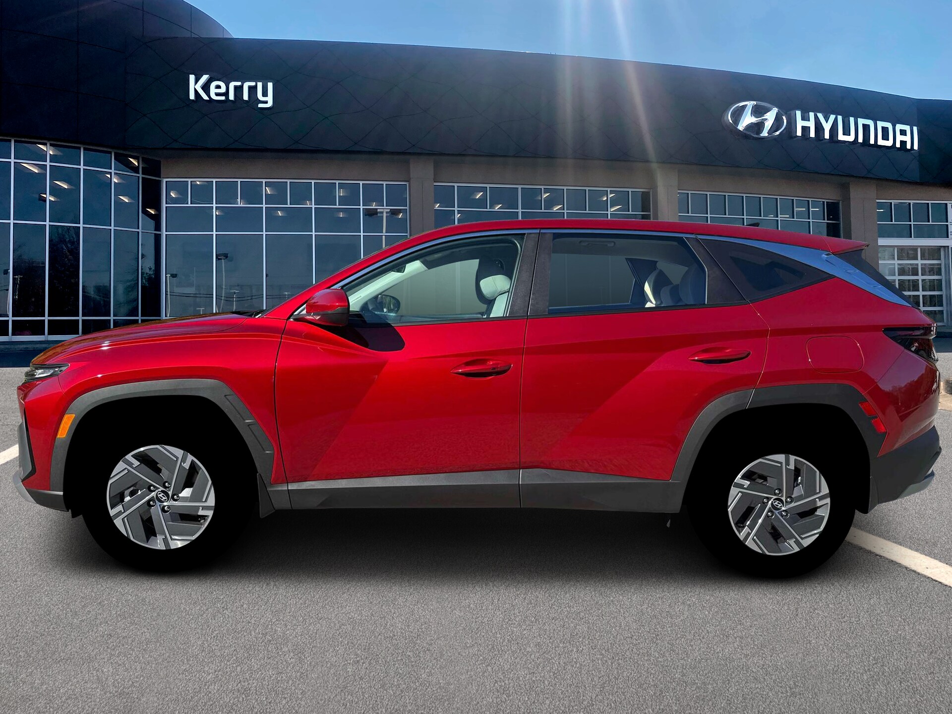 2026 Hyundai Tucson Hybrid Blue photo 3