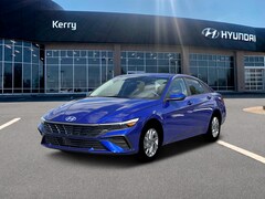 2026 Hyundai Elantra Hybrid Blue Sedan