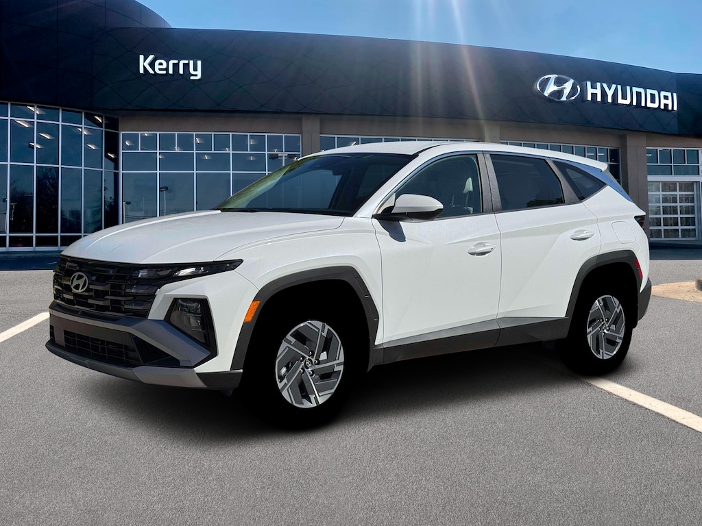 New 2026 Hyundai Tucson Hybrid Blue SUV