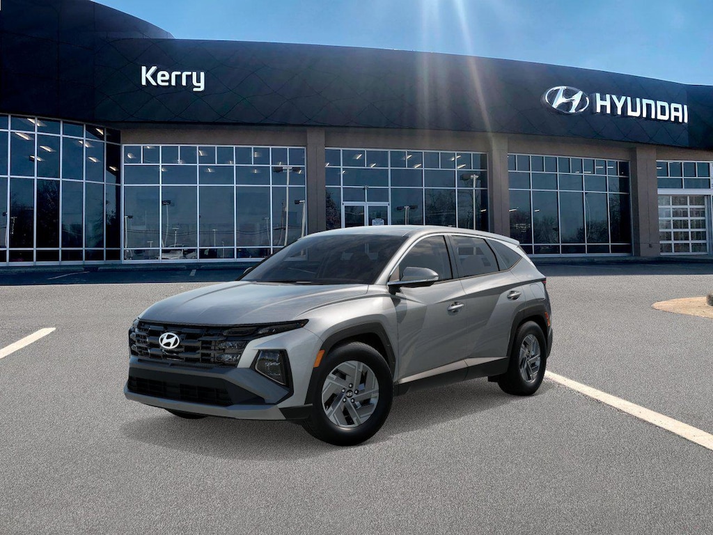 New 2026 Hyundai Tucson Hybrid Blue SUV