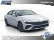 New 2026 Hyundai Elantra Hybrid Blue Sedan