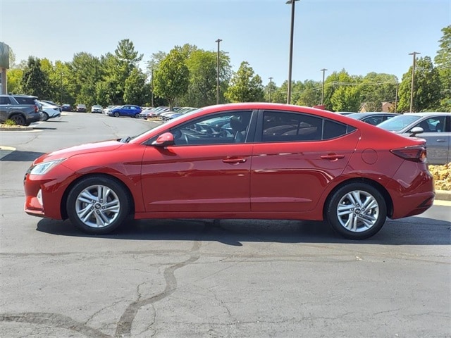 Used 2019 Hyundai Elantra Value Edition with VIN KMHD84LF0KU779974 for sale in Florence, KY