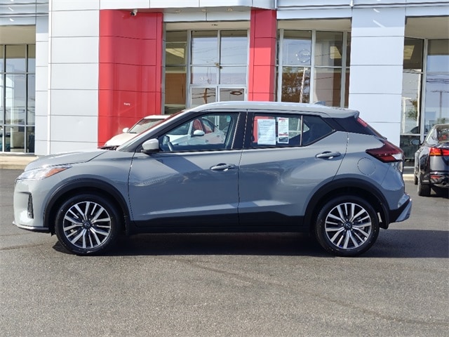 Certified 2023 Nissan Kicks SV with VIN 3N1CP5CV8PL555131 for sale in Florence, KY