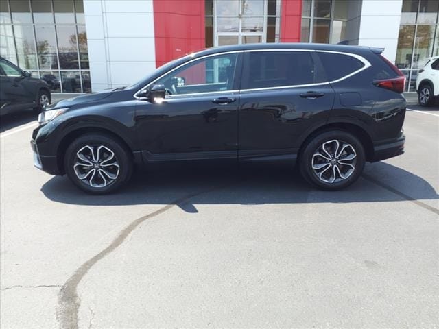 Used 2021 Honda CR-V EX with VIN 5J6RW2H56ML001427 for sale in Florence, KY