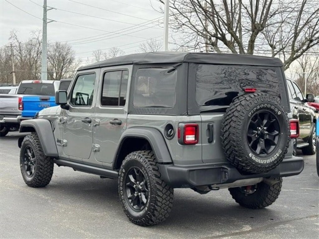 Used 2022 Jeep Wrangler Unlimited Willys SUV