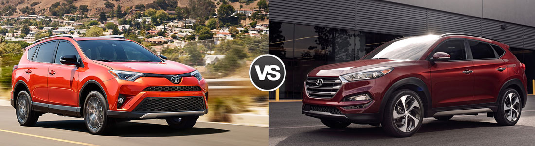 2016 Toyota RAV4 vs Hyundai Tucson