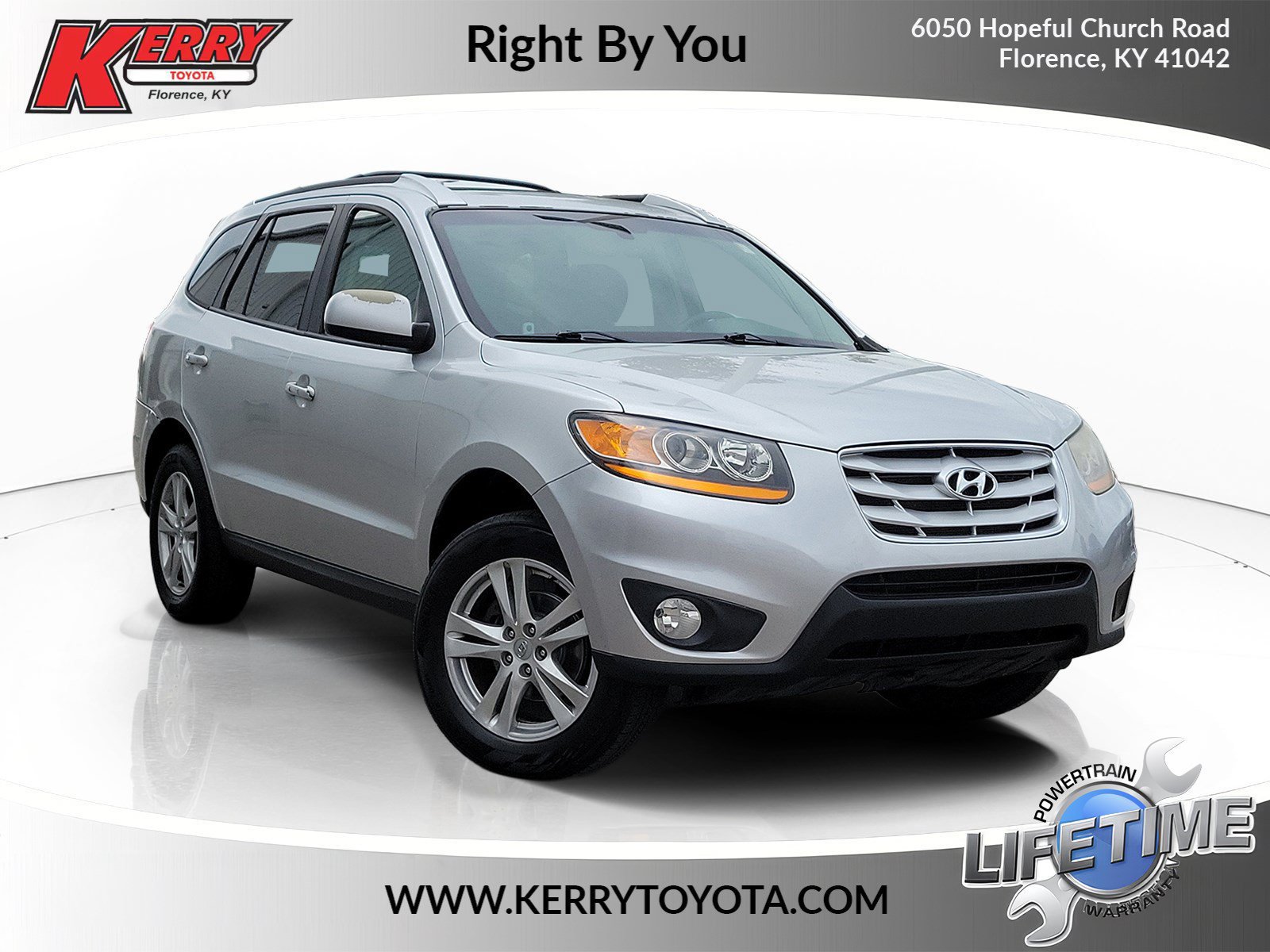 Used 2011 Hyundai Santa Fe Limited with VIN 5XYZK4AG8BG003326 for sale in Florence, KY